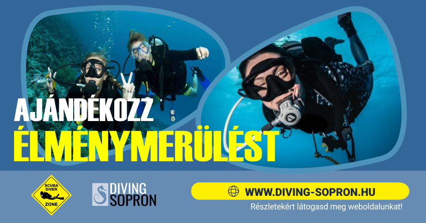 Ajándékozz élménymerülést!